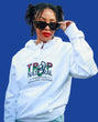 Trap Natural Premium Hoodies - White